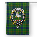 Garden Flag Cranstoun Tartan Flag Clan Badge Tartan House Flag