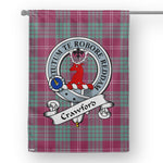 Garden Flag Crawford Ancient Clan Badge Tartan Flag Scottish Tartan House Flag,buffalo plaid garden flag,irish family crest flags,ns tartan flags,scottish clan flags,scottish clan flags uk,Scottish Tartan House Flag,Tartan Clan Flag,tartan day flag,Tartan Garden Flag