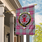 Garden Flag Crawford Ancient Tartan Flag Clan Badge Tartan House Flag