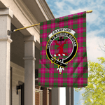 Garden Flag Crawford Tartan Flag Clan Badge Tartan House Flag