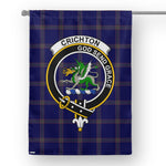 Garden Flag Crichton Tartan Flag Clan Badge Tartan House Flag