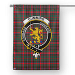 Garden Flag Cumming Hunting Modern Tartan Flag Clan Badge Tartan House Flag