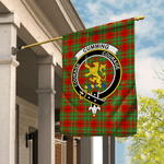 Garden Flag Cumming Tartan Flag Clan Badge Tartan House Flag