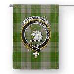 Garden Flag Cunningham Dress Green Dancers Tartan Flag Clan Badge Tartan House Flag