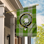 Garden Flag Cunningham Dress Green Dancers Tartan Flag Clan Badge Tartan House Flag