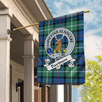 Garden Flag Davidson Of Tulloch Clan Badge Tartan Flag Scottish Tartan House Flag - Scotstee Shop