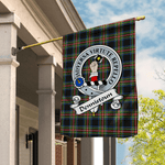 Garden Flag Denniston Clan Badge Tartan Flag Scottish Tartan House Flag - Scotstee Shop