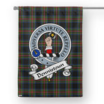 Garden Flag Denniston Clan Badge Tartan Flag Scottish Tartan House Flag - Scotstee Shop