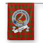 Garden Flag Dewar Clan Badge Tartan Flag Scottish Tartan House Flag - Scotstee Shop