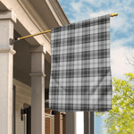 Garden Flag Douglas Grey Modern Tartan Flag Tartan House Flag, Tartan Garden Flag, Tartan Flag, Plaid Flag, Christmas Plaid Flag