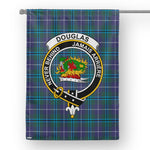 Garden Flag Douglas Modern Tartan Flag Clan Badge Tartan House Flag