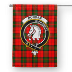 Garden Flag Dunbar Modern Tartan Flag Clan Badge Tartan House Flag