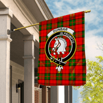 Garden Flag Dunbar Modern Tartan Flag Clan Badge Tartan House Flag