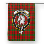 Garden Flag Dunbar Tartan Flag Clan Badge Tartan House Flag