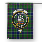 Garden Flag Duncan Modern Tartan Flag Clan Badge Tartan House Flag