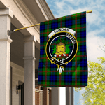 Garden Flag Dundas Tartan Flag Clan Badge Tartan House Flag