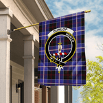 Garden Flag Dunlop Modern Tartan Flag Clan Badge Tartan House Flag