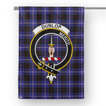 Garden Flag Dunlop Tartan Flag Clan Badge Tartan House Flag