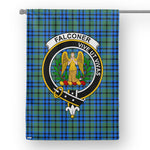 Garden Flag Falconer Tartan Flag Clan Badge Tartan House Flag