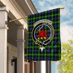 Garden Flag Farquharson Modern Tartan Flag Clan Badge Tartan House Flag