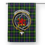 Garden Flag Farquharson Modern Tartan Flag Clan Badge Tartan House Flag