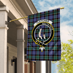 Garden Flag Fletcher Modern Tartan Flag Clan Badge Tartan House Flag