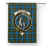 Garden Flag Fletcher of Dunan Tartan Flag Clan Badge Tartan House Flag