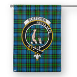Garden Flag Fletcher Tartan Flag Clan Badge Tartan House Flag