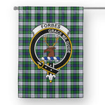 Garden Flag Forbes Dress Tartan Flag Clan Badge Tartan House Flag