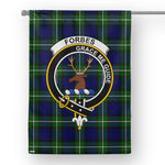 Garden Flag Forbes Modern Tartan Flag Clan Badge Tartan House Flag