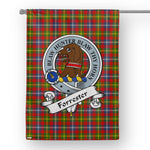 Garden Flag Forrester Clan Badge Tartan Flag Scottish Tartan House Flag,buffalo plaid garden flag,irish family crest flags,ns tartan flags,scottish clan flags,scottish clan flags uk,Scottish Tartan House Flag,Tartan Clan Flag,tartan day flag,Tartan Garden Flag