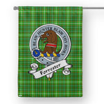 Garden Flag Forrester Hunting Clan Badge Tartan Flag Scottish Tartan House Flag,buffalo plaid garden flag,irish family crest flags,ns tartan flags,scottish clan flags,scottish clan flags uk,Scottish Tartan House Flag,Tartan Clan Flag,tartan day flag,Tartan Garden Flag