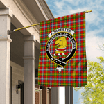 Garden Flag Forrester Tartan Flag Clan Badge Tartan House Flag