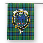 Garden Flag Forsyth Ancient Tartan Flag Clan Badge Tartan House Flag