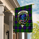 Garden Flag Forsyth Modern Tartan Flag Clan Badge Tartan House Flag