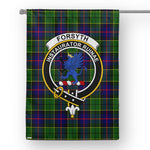 Garden Flag Forsyth Modern Tartan Flag Clan Badge Tartan House Flag