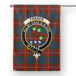 Garden Flag Fraser Ancient Tartan Flag Clan Badge Tartan House Flag