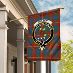 Garden Flag Fraser Ancient Tartan Flag Clan Badge Tartan House Flag