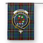 Garden Flag Fraser Hunting Ancient Tartan Flag Clan Badge Tartan House Flag