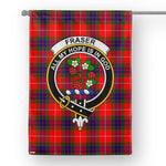 Garden Flag Fraser Modern Tartan Flag Clan Badge Tartan House Flag