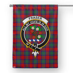 Garden Flag Fraser Of Altyre Tartan Flag Clan Badge Tartan House Flag