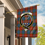 Garden Flag Fraser Of Lovat Ancient Tartan Flag Clan Badge Tartan House Flag