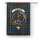 Garden Flag Fraser Of Lovat Hunting Ancient Tartan Flag Clan Badge Tartan House Flag