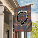 Garden Flag Fraser Of Lovat Hunting Modern Tartan Flag Clan Badge Tartan House Flag