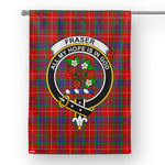 Garden Flag Fraser Tartan Flag Clan Badge Tartan House Flag