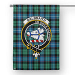 Garden Flag Galbraith Ancient Tartan Flag Clan Badge Tartan House Flag
