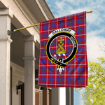Garden Flag Galloway Red Tartan Flag Clan Badge Tartan House Flag