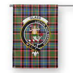 Garden Flag Glass Tartan Flag Clan Badge Tartan House Flag