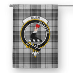 Garden Flag Glen Grey Tartan Flag Clan Badge Tartan House Flag