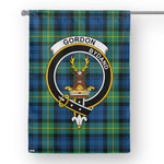 Garden Flag Gordon Ancient Tartan Flag Clan Badge Scottish Tartan House Flag - Scotstee Shop
